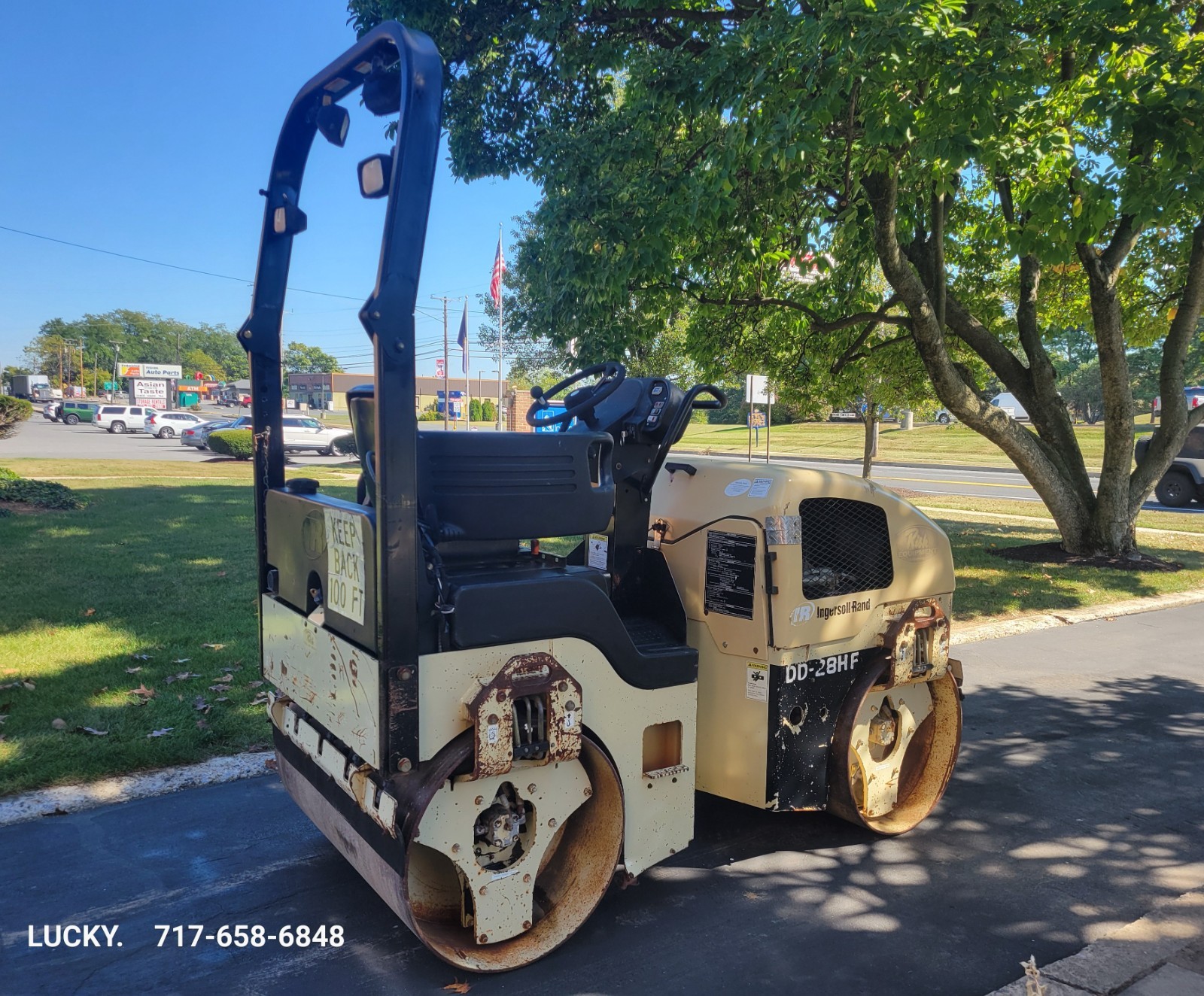 Ingersoll Rand DD28HF Asphalt Drum Roller Compactor Diesel
