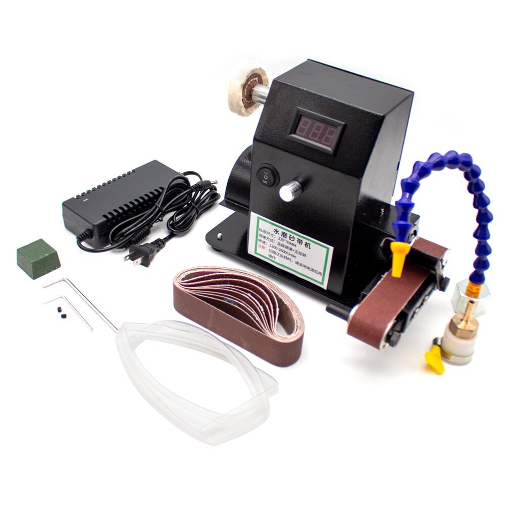 Water-Cooled Knife Sharpener Sharpening Machine Automatic Electric Belt Sander