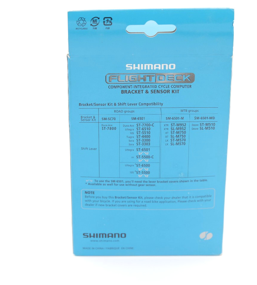 Shimano Flight Deck SM-SC70 Bracket/Sensor Kit for DA7800 - NOS