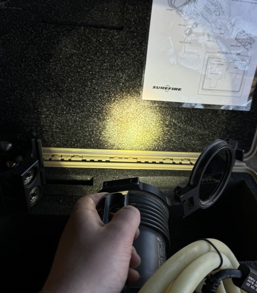 Surefire Hellfighter High Intensity Light - Combat Short Barrel Mount M87 D