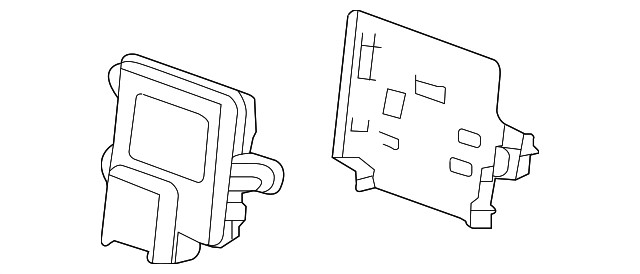 Genuine GM Parking Aid Control Module with Bracket 23286442