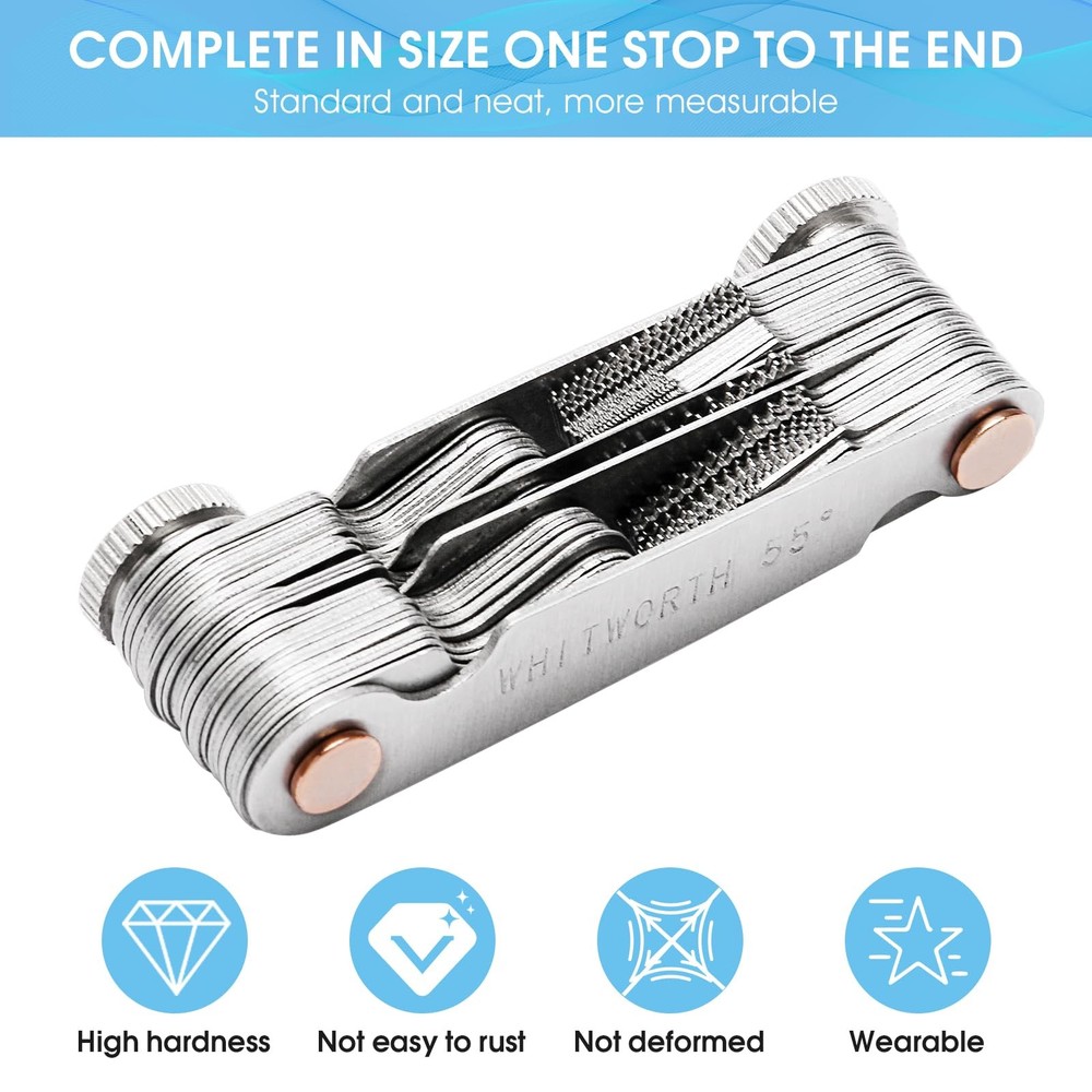 Professional Thread Gauge, 3-in-1