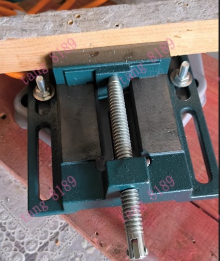 6" Bench Vise Clamp Table Flat Drill Press Vice Milling Machine Green