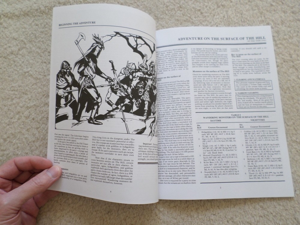 Horror on the Hill B5 Dungeons & Dragons adventure module