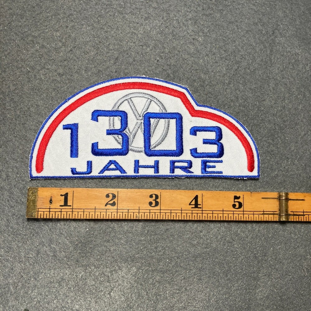 1303 Jahre Car Auto Germany Patch