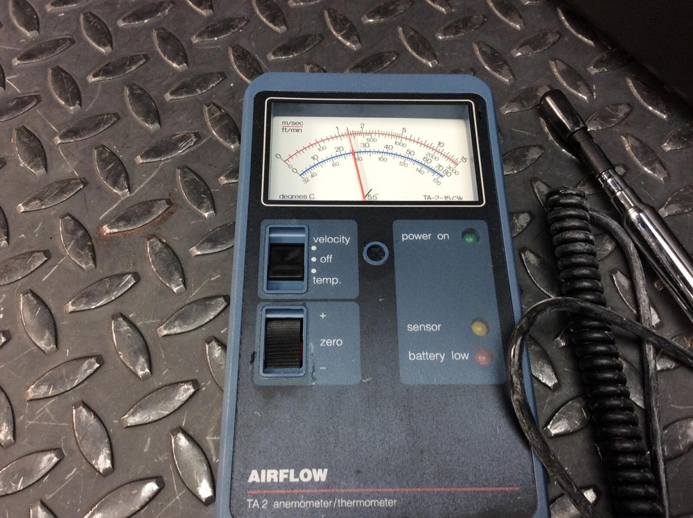 Airflow Thermal Anemometer Model TA-2 w/ Case