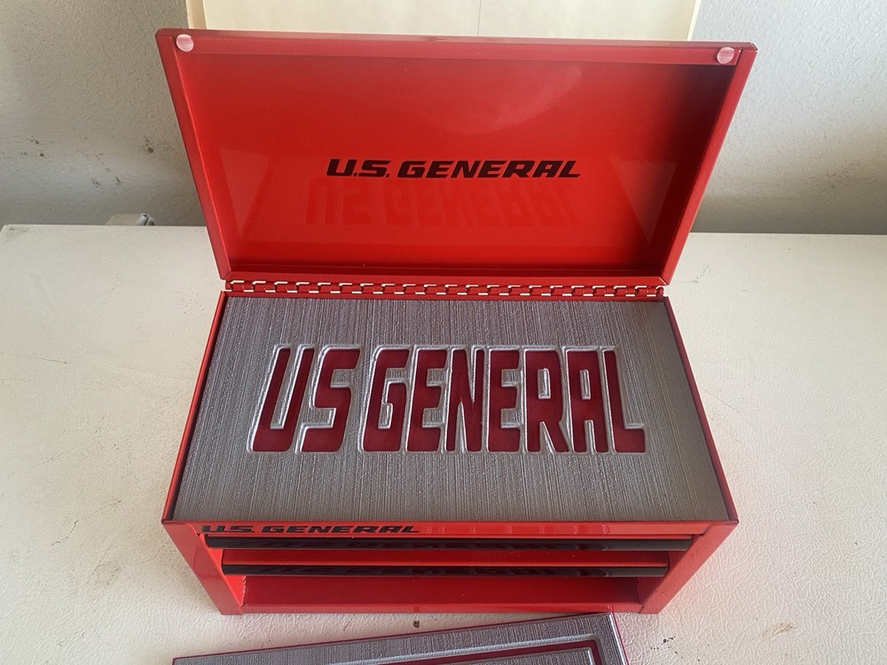 U.S. GENERAL MINI TOOLBOX DRAWER LINERS CUSTOM EVA HARBOR FREIGHT