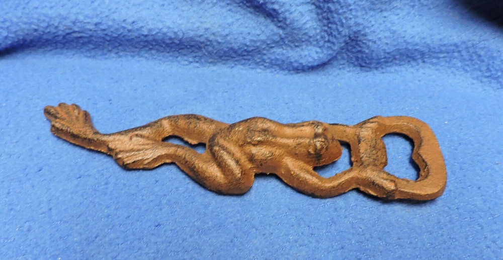 Cast Iron Frog Bottle Opener