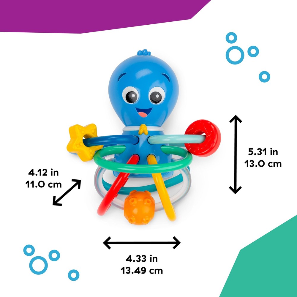 Baby Einstein Ocean Explorers Opus’s Shake & Rattle & Soothe Teether