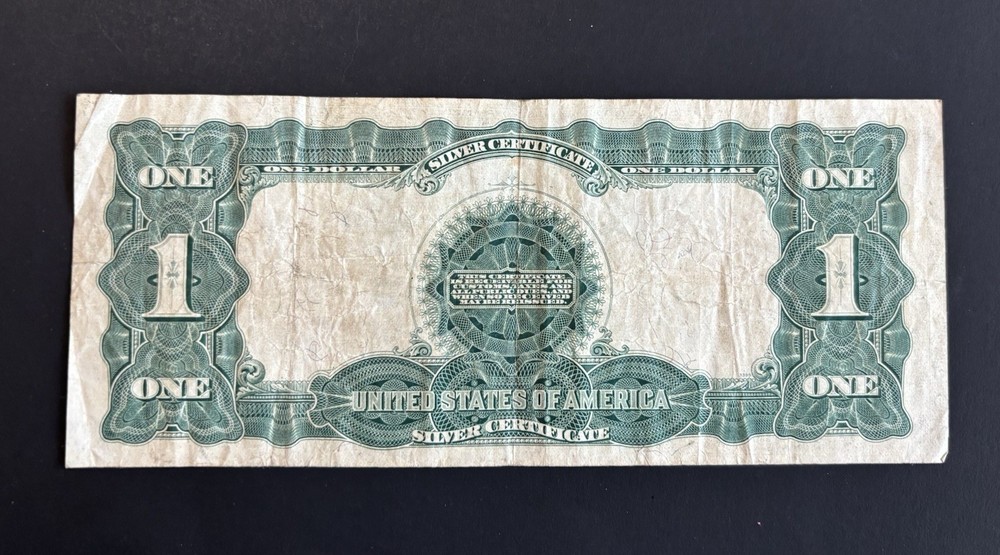 1899 $1 Silver Certificate Black Eagle – Strong Paper & Ink, Nice Example