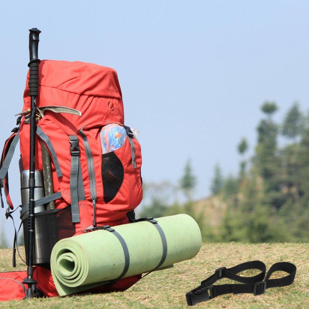 Outdoor Backpack Adjustable Chest Strap Buckle With Non Webbing Support
