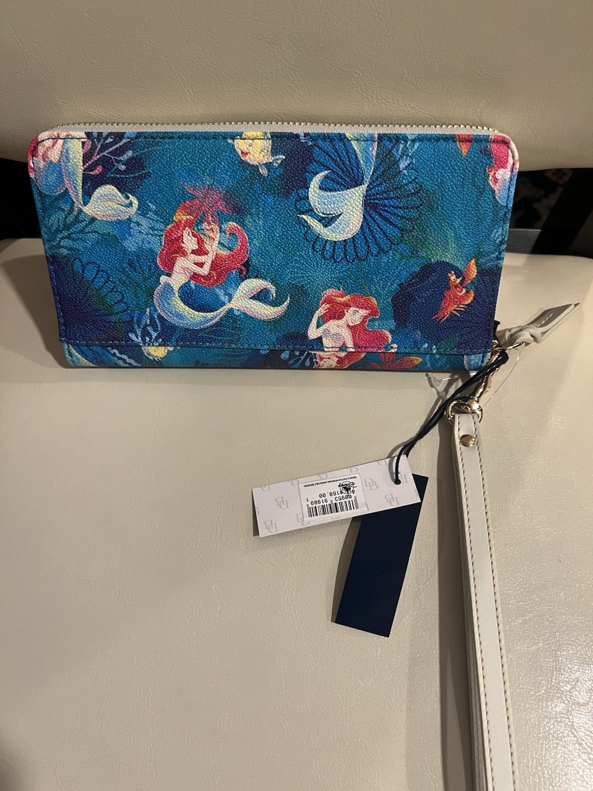 Disney Dooney & Bourke Ariel The Little Mermaid Wallet NWT