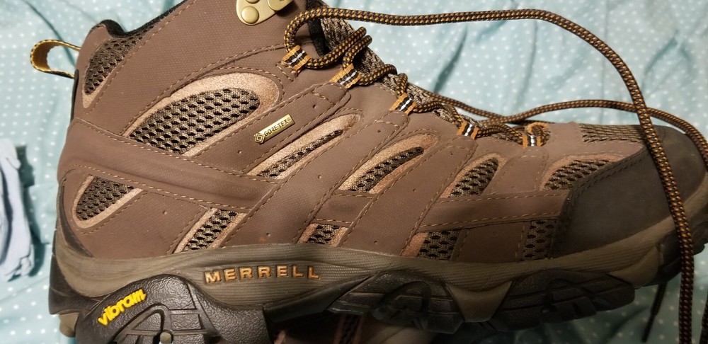 merrell moab 2 mid hiking boots gortex waterproof Sz 12
