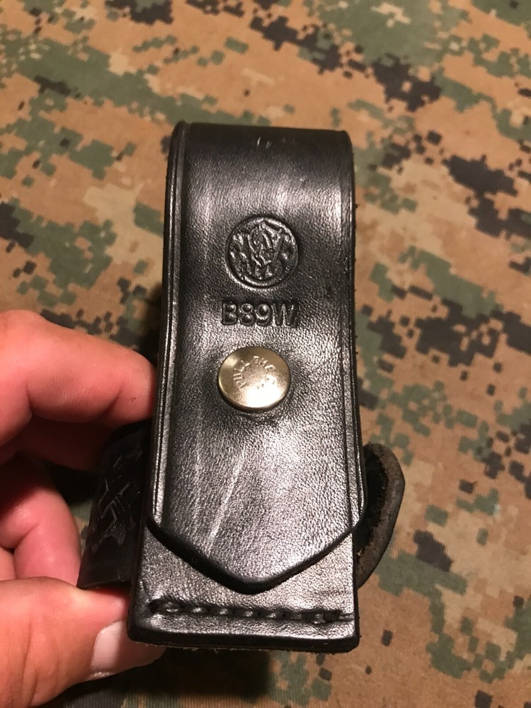 Smith & Wesson Brand Vintage Flashlight Holder