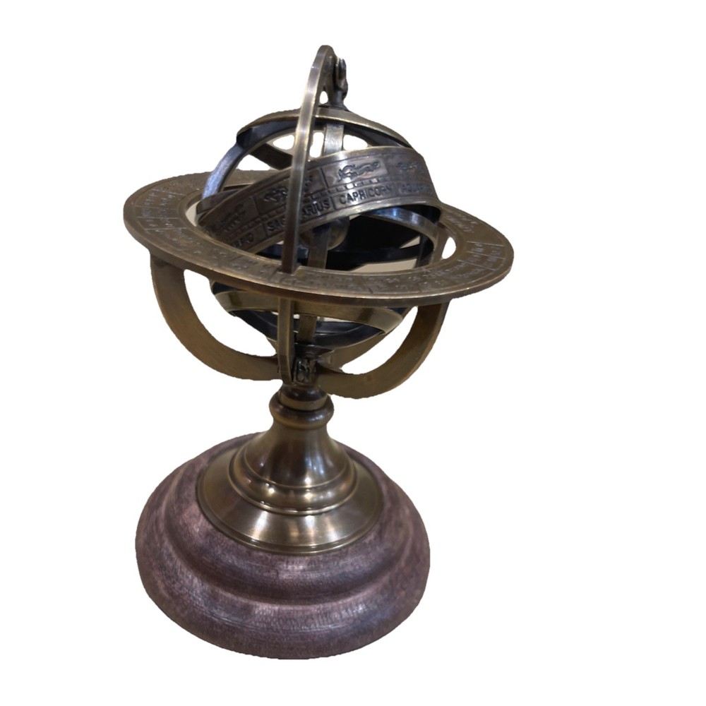 SOLID BRASS ASTROLABE