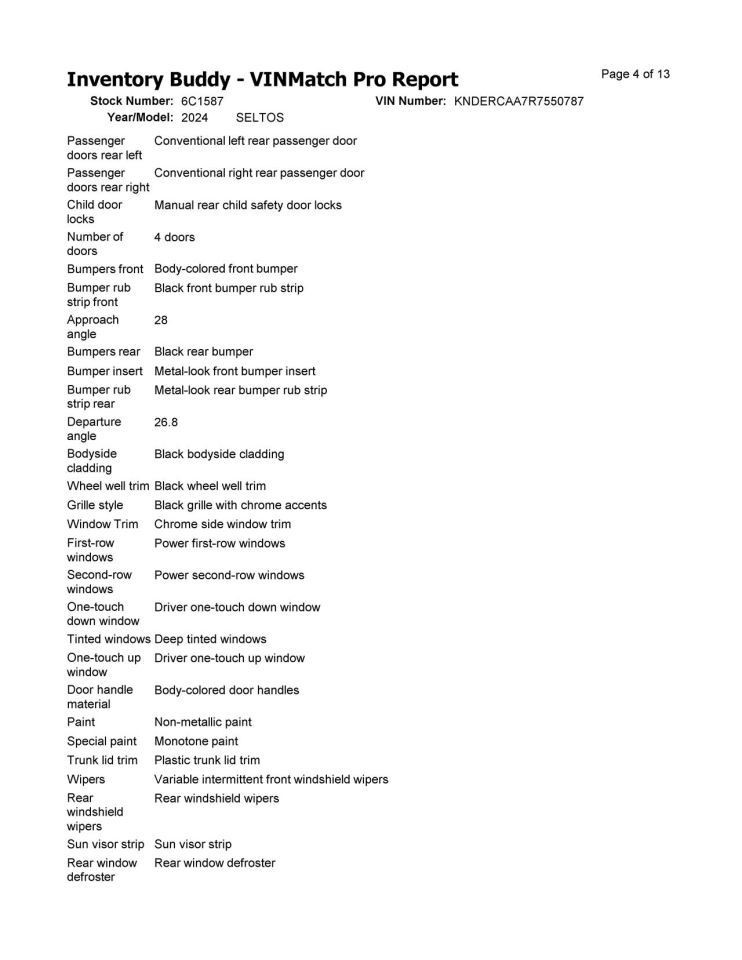Camera/Projector Camera Windshield Mounted Fits 24 SELTOS 211256