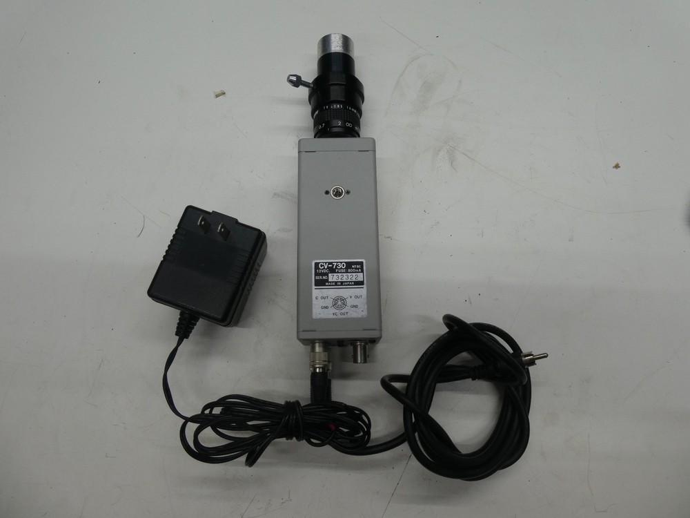 🍀 NICE & RARE! Costar Jai CV-730 NDC CCD Microscope Camera w Computar 16mm Lens