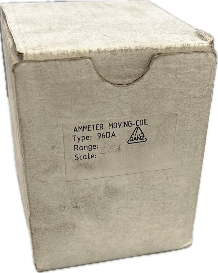 GANZ 96DA Analog Built-in Meter 0-25A