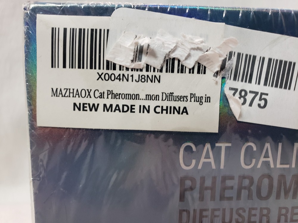 MAZHAOX Cat Calming Diffuser Refill 6 Count Long-Lasting Pheromones 48ml Each
