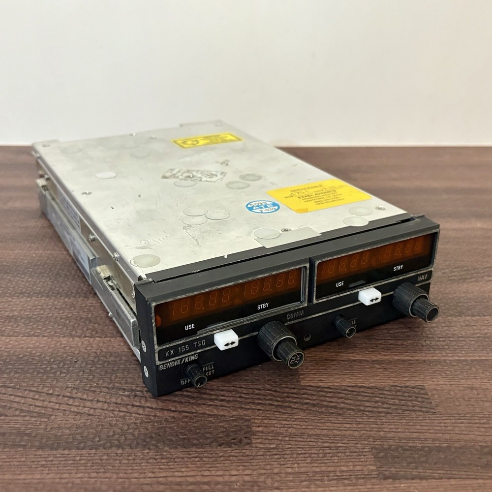 Bendix King KX 155 Nav/Com Glideslope 14 Volt 069-1024-42