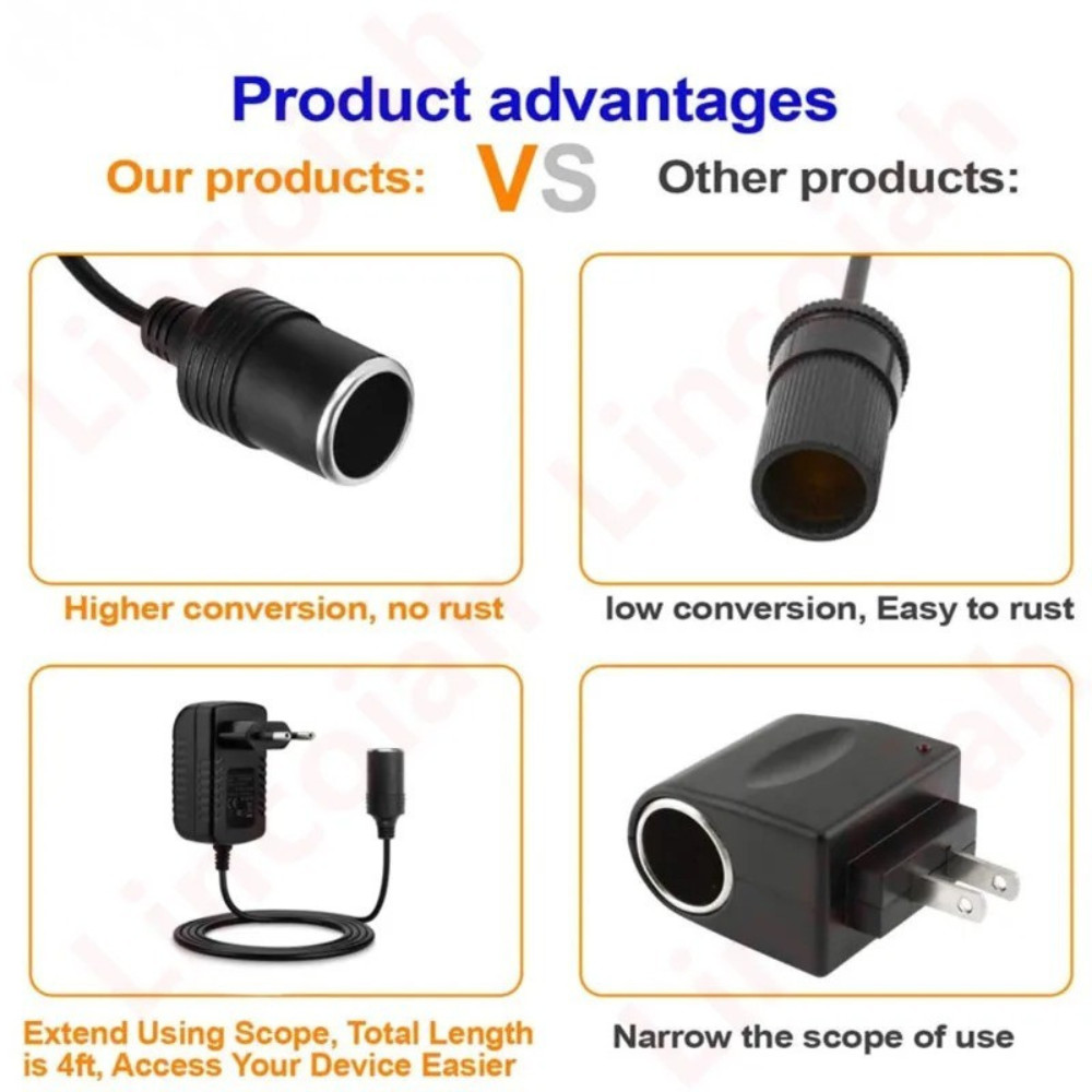 Replacement Power Cord for Alexa Echo Dot 5th Generation, 4th Gen, 3rd Gen, Echo