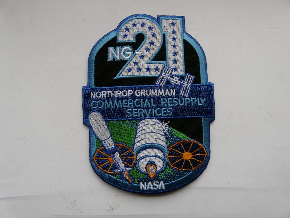 NASA Northrop Grumman CRS NG 21 patch