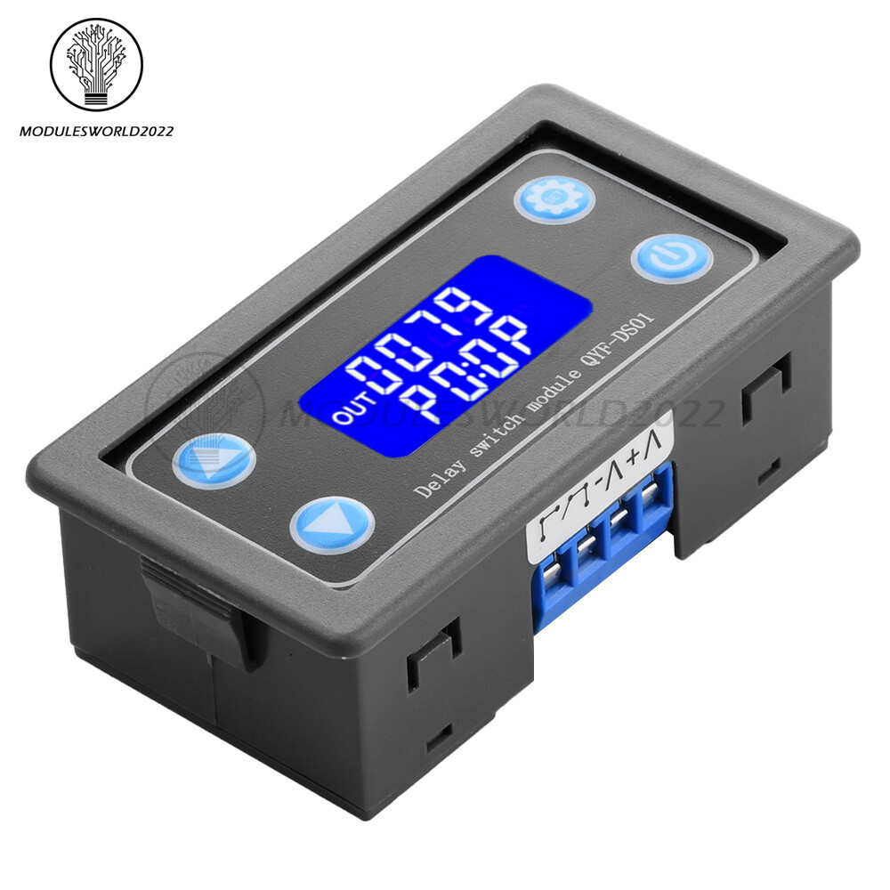 DC6-30V One Way Delay Cycle Timer Relay Module Timing Control Switch QYF-DS01