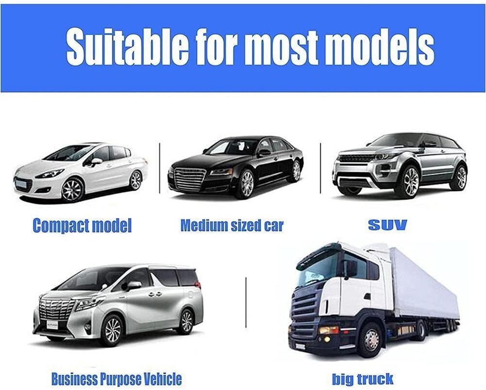 2-Pack Retractable Auto Sun Shade Cover Car Side Window Roller Visor Shield