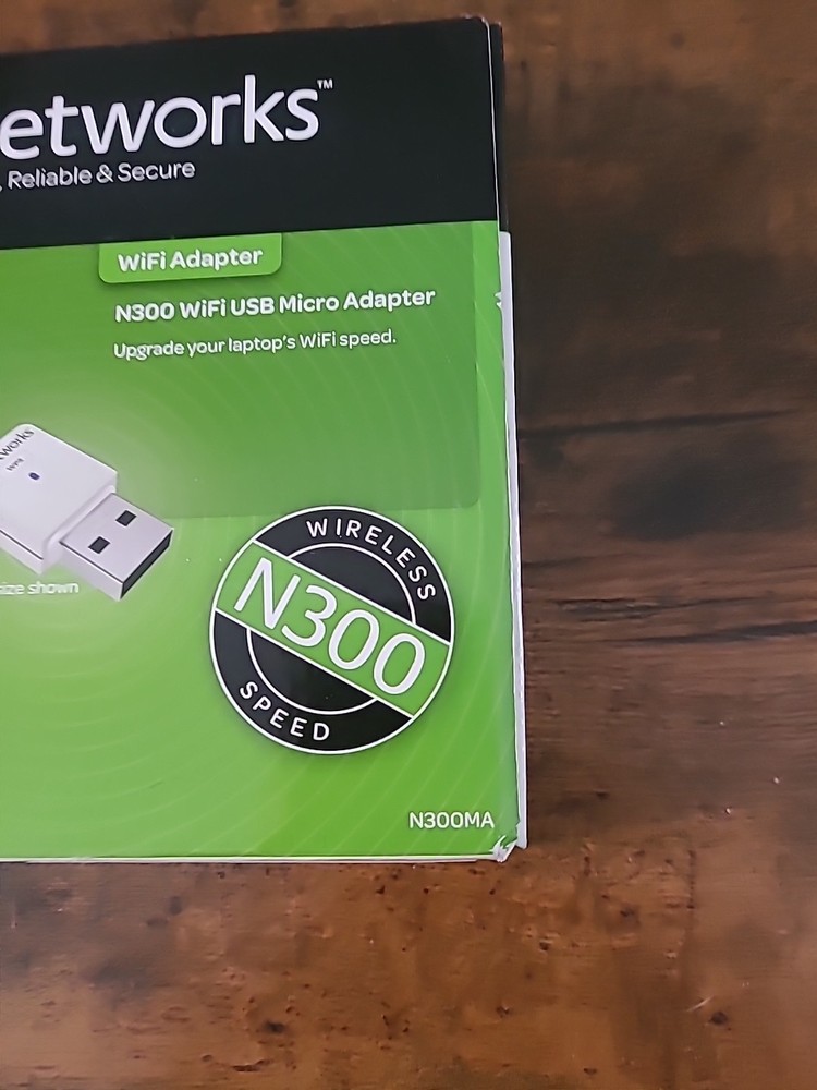 OPEN BOX ON NETWORKS N300 WIFI USB MICRO ADAPTER