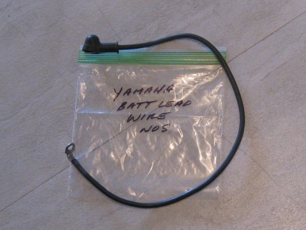 YAMAHA BATTERY LEAD WIRE NOS!