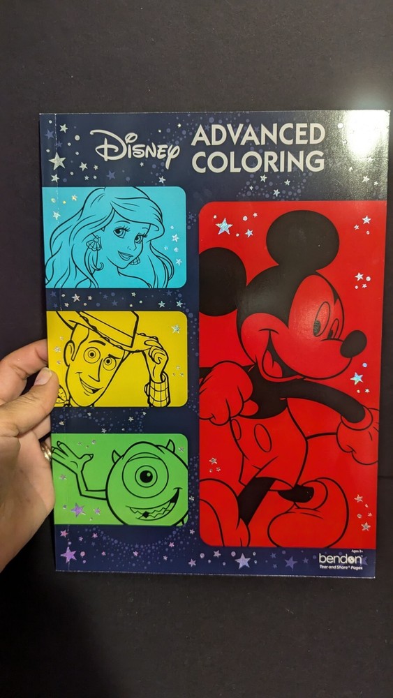 Disney Advanced Coloring Book
