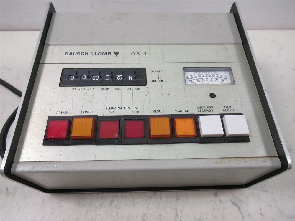 Bausch & Lomb AX-1 Microscope Photography Exposure Light Control Meter