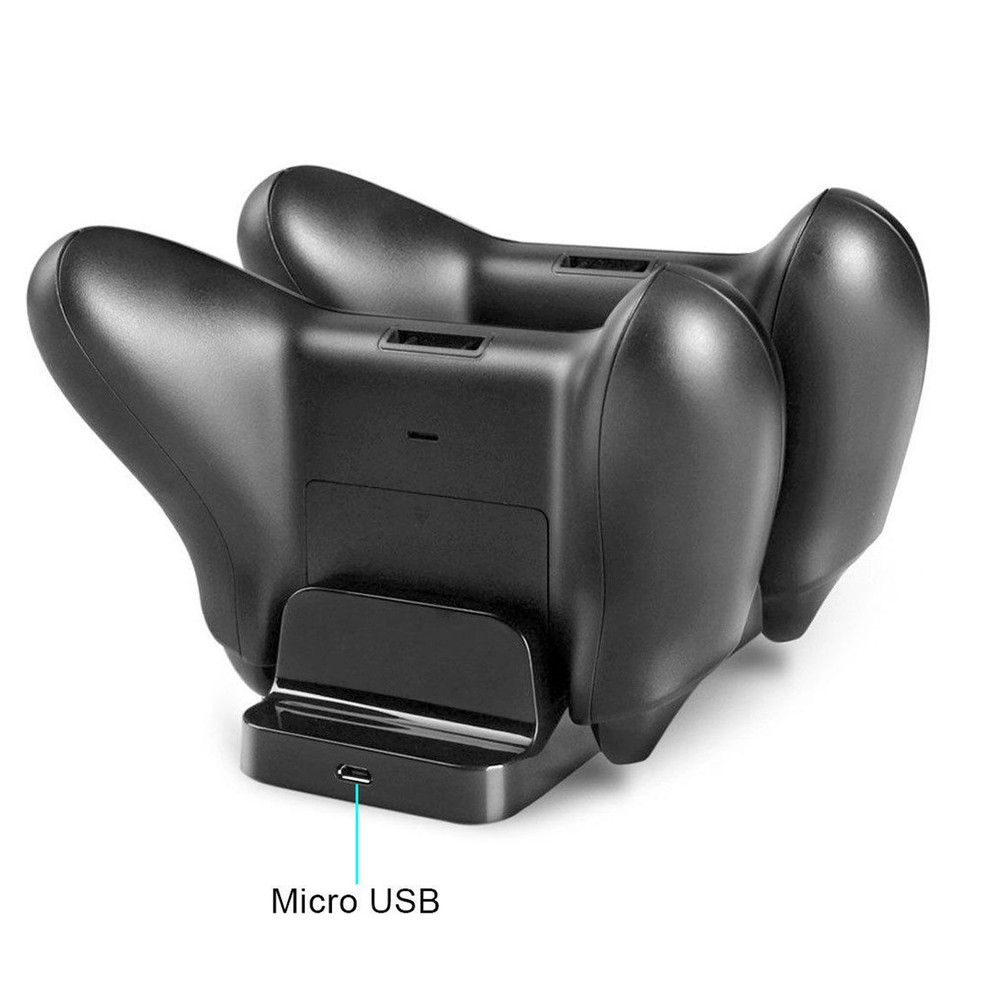 For XBOX ONE Controller Charging Play Dock Station w/ Rechargeable Battery Pack