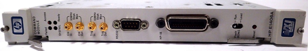 AGILENT E1406A VXI GPIB COMMAND MODULE SERIES C for 75000 MAINFRAMES TESTED!