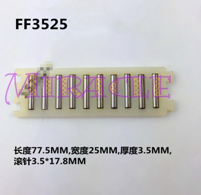 10pc New For Nylon Linear Rollers Bearing Track FF3525