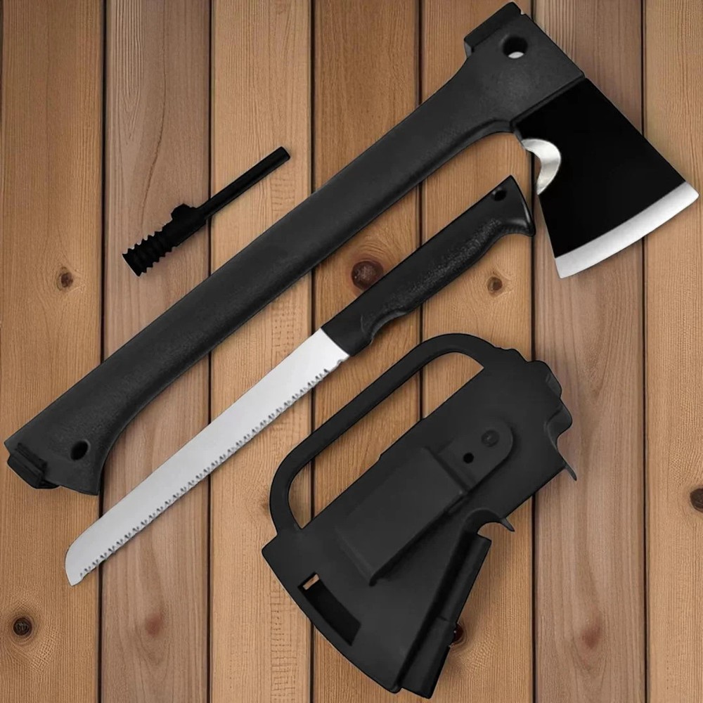 3‑in‑1 Tactical Survival Axe System | PrepPro