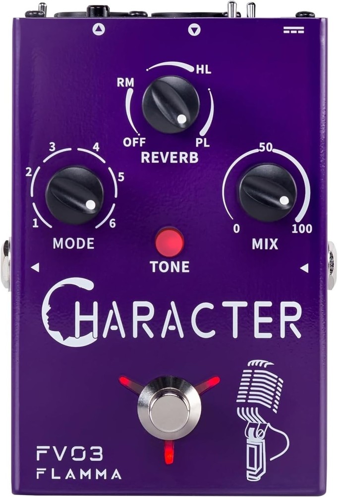 Customizable Vocal Effects Processor with 3 Reverb Options for Enhanced Sound-