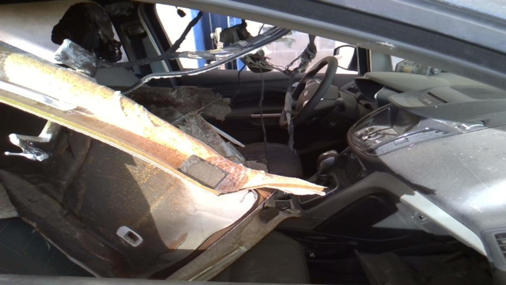 Used Steering Column fits: 2014 Ford C-max keyless ignition push button start Gr