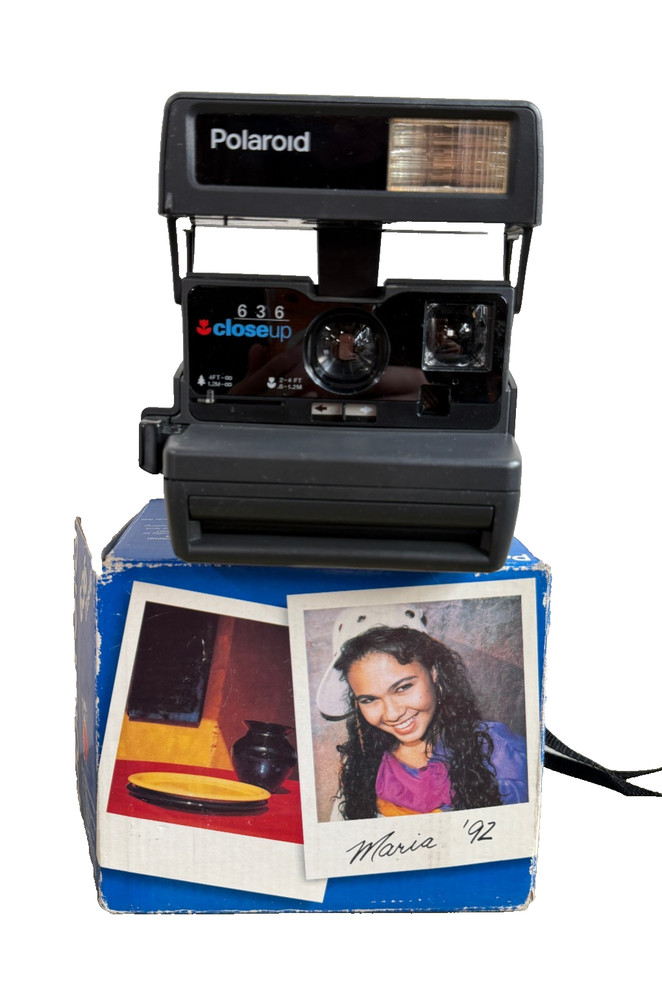 Polaroid 636 Close Up Instant Camera With Box *Check Description