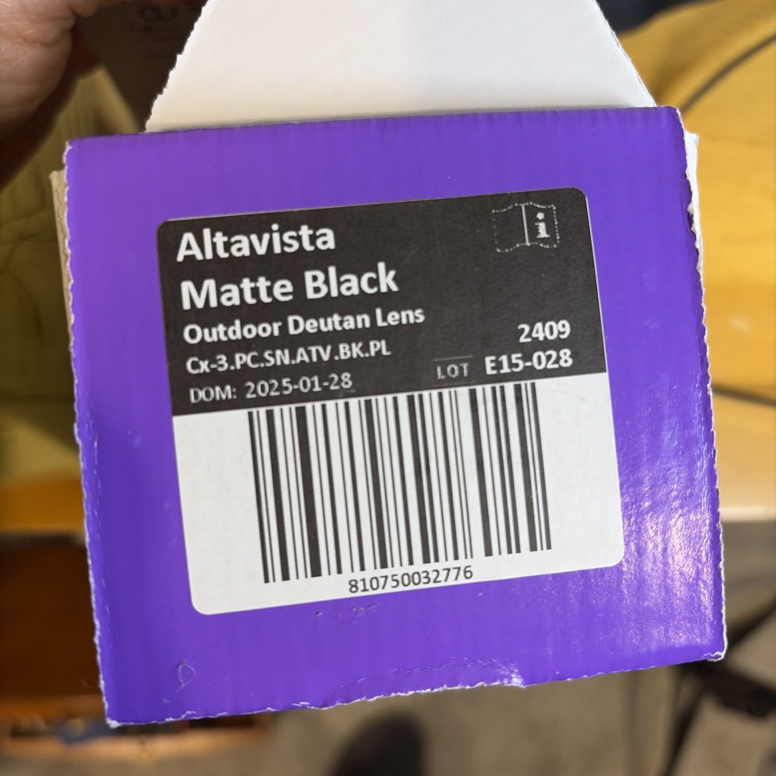 Enchroma Altavista Color Blind Outdoor Sunglasses Matte Black Cx-3 Non Prescr