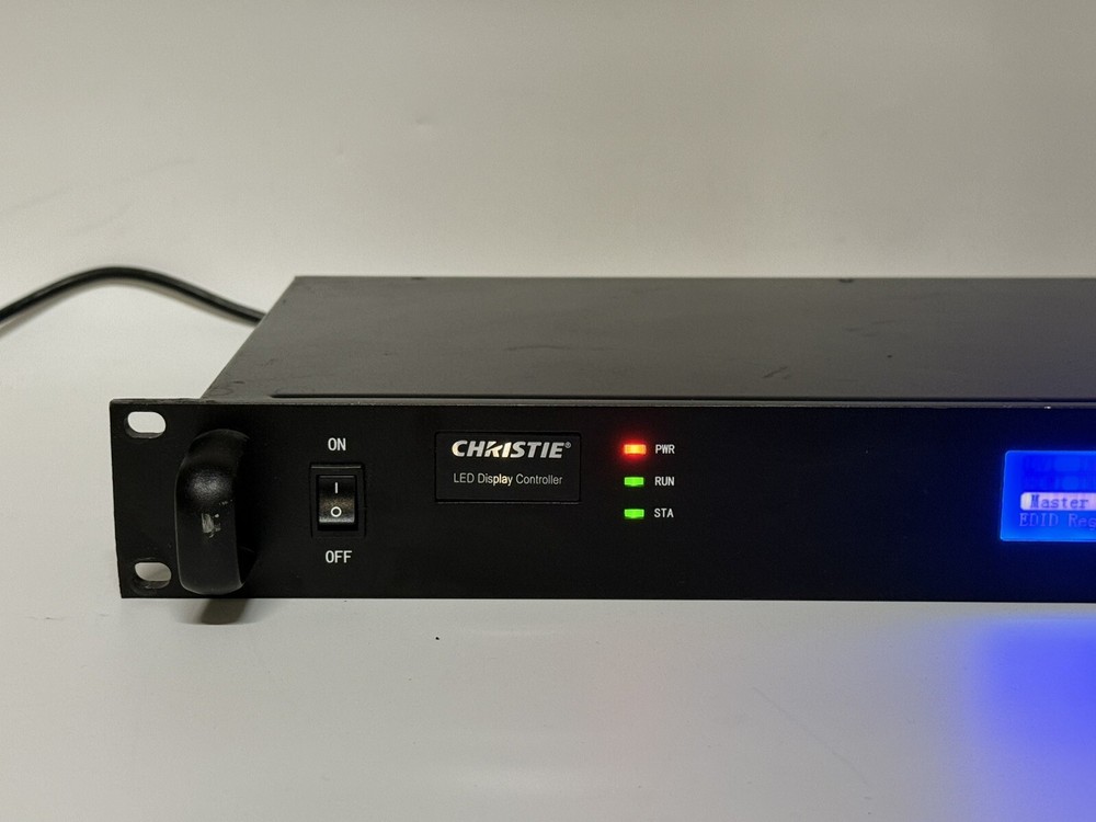 Christie E400 LED Display Control System ~ Working / Missing Knob