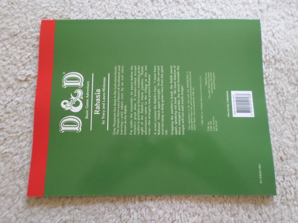 Rahasia B7 Dungeons & Dragons adventure module