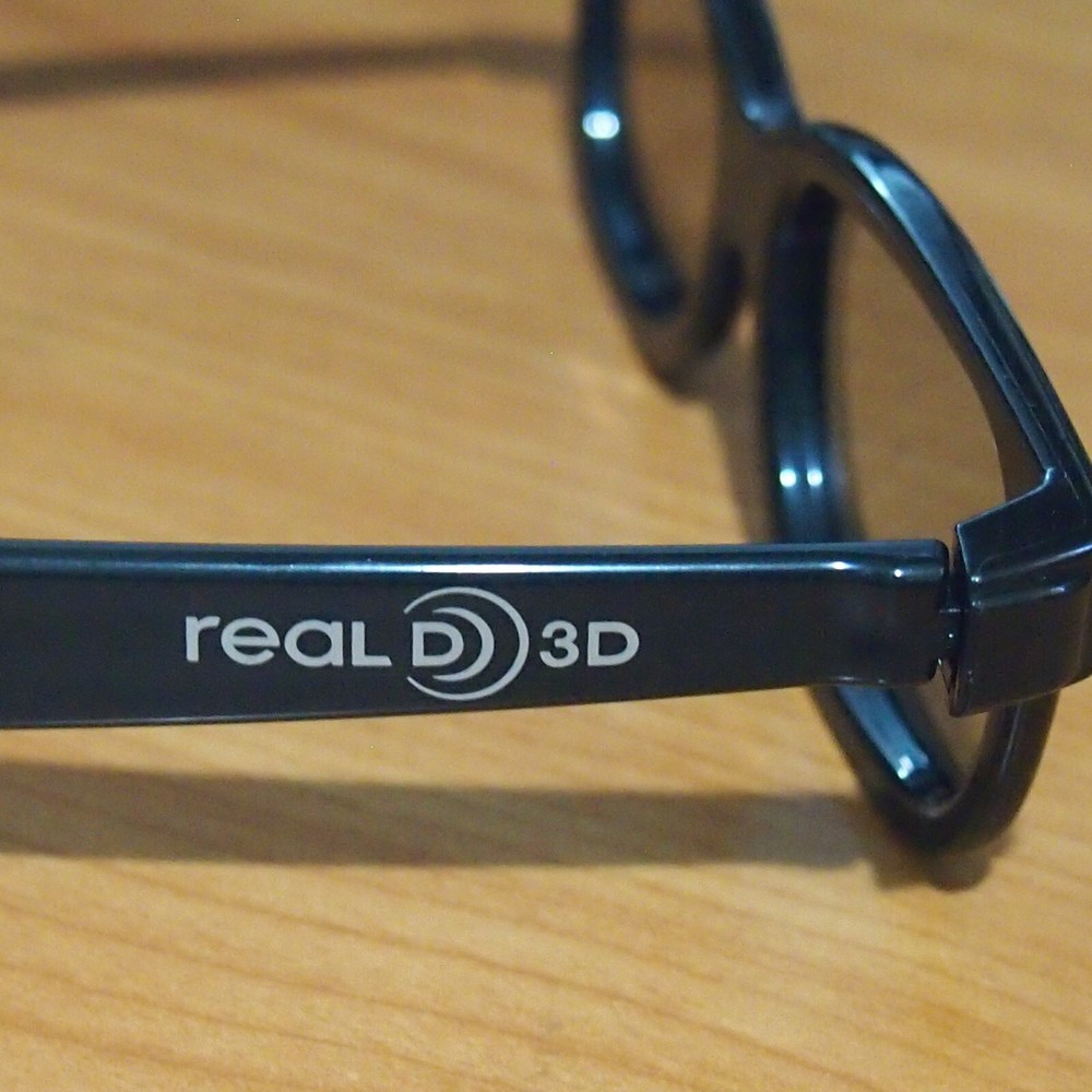 Real D 3D Glasses With Case