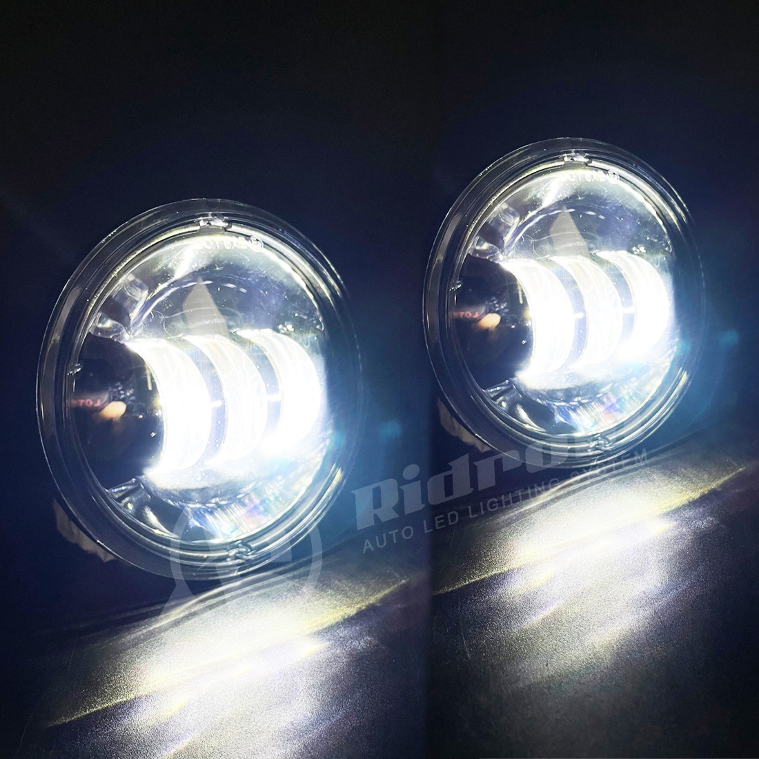 4.5 inch LED Spot Fog Passing Lights For Harley Street Glide Special FLHXS FLHX
