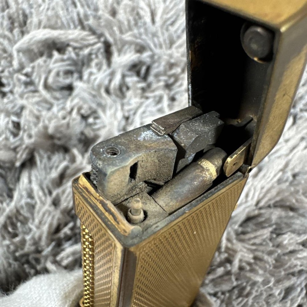 Gold Dunhill Roller Gas Lighter