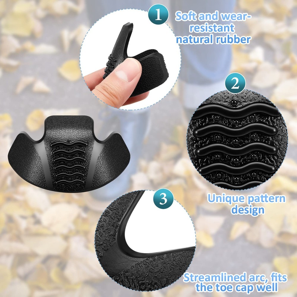 Boot Toe Protectors Work Boot Guards Shoe Toe Cap Work Shoe Cover for Spring ...