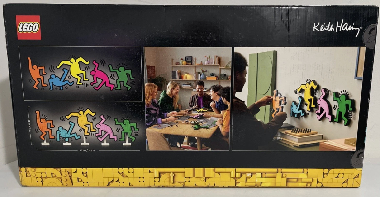 LEGO Art: Keith Haring – Dancing Figures [LEGO, #31216] New Sealed