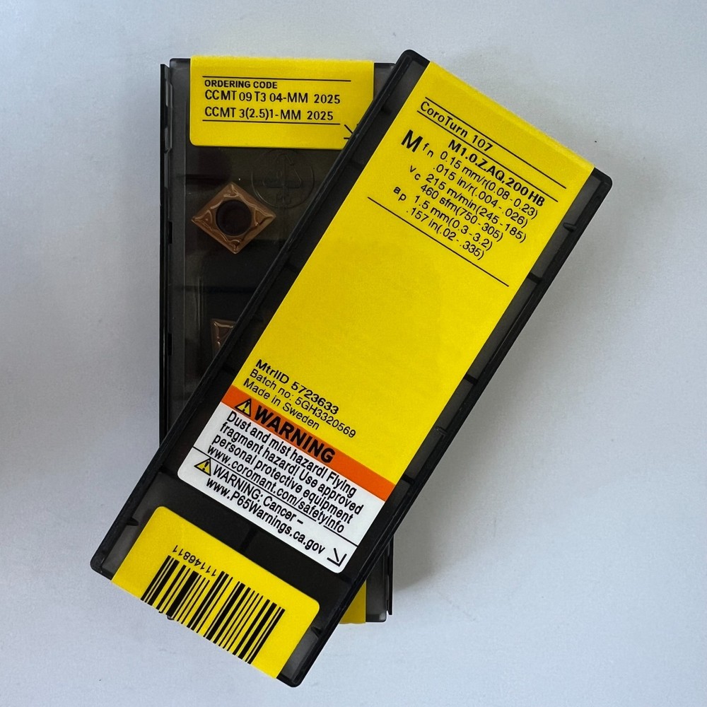 10Pcs/BOX Sandvik CCMT09T304-MM 2025
