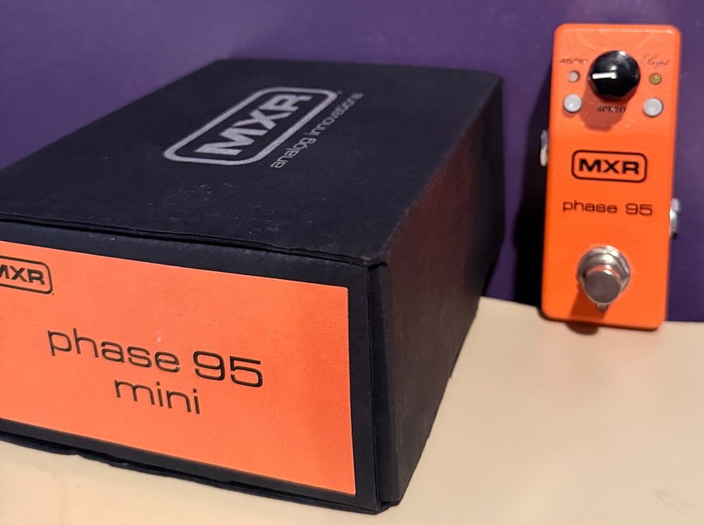 MXR M290 Mini Phase 95 Phaser Guitar Effects Pedal Used