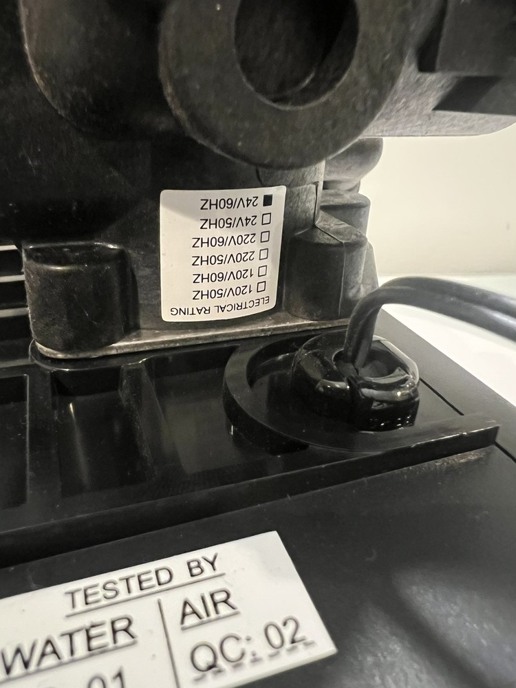 DIGITAL TIMER CONTROL BACKWASH INJECTOR DRAIN FLOW VALVE